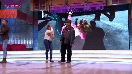 ¡Lupita terminó en el suelo con su flechado! | Enamorándonos