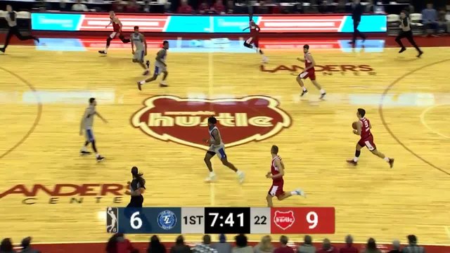 Josh Jackson with a huge block!