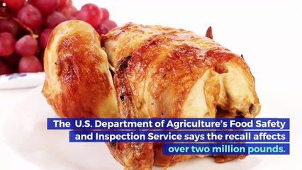 Metal Contamination Leads to Massive US Chicken Recall