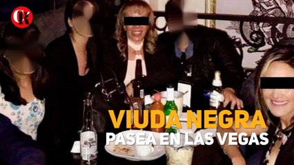 Viuda Negra pasea en las vegas