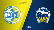 Maccabi FOX Tel Aviv - ALBA Berlin Highlights |Turkish Airlines EuroLeague, RS Round 7