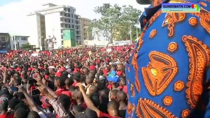 Marche du FNDC, le discours de Sidya Touré