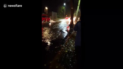 Commuters face chaos in Sheffield flooding