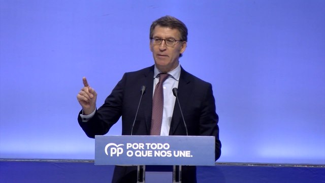 Feijóo pide el voto para Casado este próximo domingo