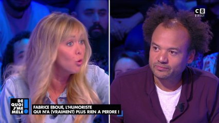Enora Malagré à Fabrice Éboué : "Pour moi, vous êtes le plus grand humoriste du moment"