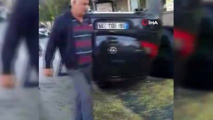 Ortalığın savaş alanına döndüğü kazadan sürücü yaralı kurtuldu