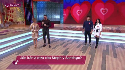 ¡Santiago y Steph tienen mucha química! | Enamorándonos
