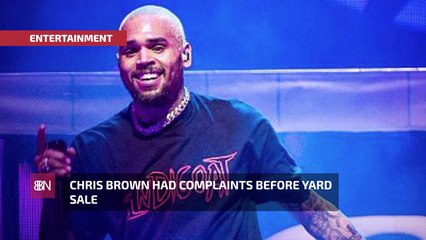 The Chris Brown Yard Sale