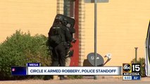 Circle K armed robbery leads to standoff in Mesa