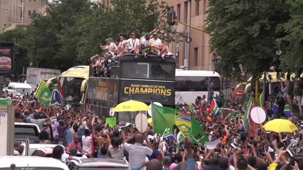 South Africa begin five-day trophy tour