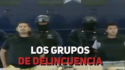 los grupos de delincuencia en el país