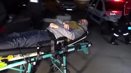 Önce polisten kaçtılar daha sonra ateş açarak 1 polisi yaraladılar