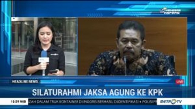 Jaksa Agung Kunjungi Gedung KPK