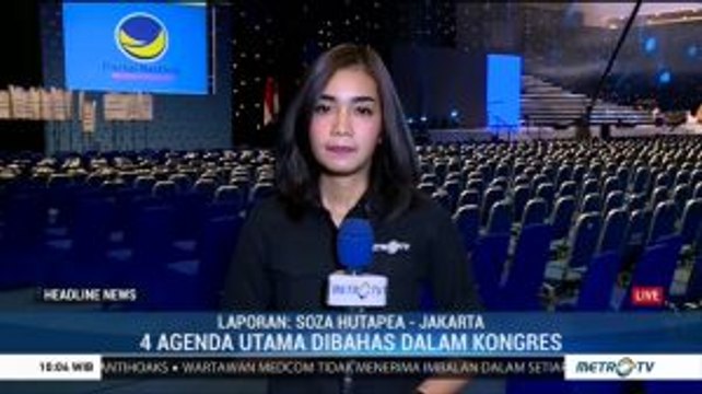 Kongres Kedua Partai NasDem Digelar Hari Ini