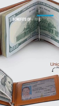Wallets For Men - Men's Bi fold Minimalist RFID Wallets