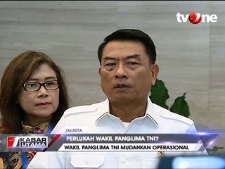 Moeldoko Usulkan Posisi Wakil Panglima TNI