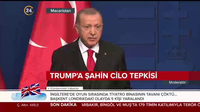 Erdoğan'dan Macaristan'da Avrupa'ya Suriyeli mülteci tepkisi
