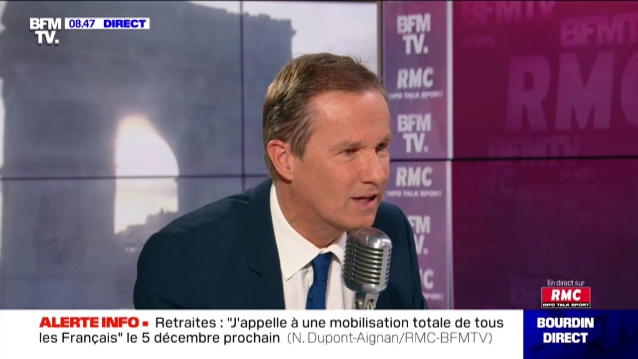 "En France, il n'y a aucune stigmatisation des Français musulmans qui pratiquent leur foi" Nicolas Dupont-Aignan explique pourquoi il ne participera pas à la marche contre l'islamophobie