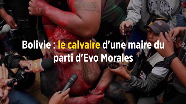 Bolivie : le calvaire d'une maire du parti d'Evo Morales