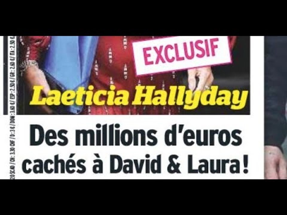 Laeticia Hallyday, des millions cachés à David et Laura, étrange révélation (photo)