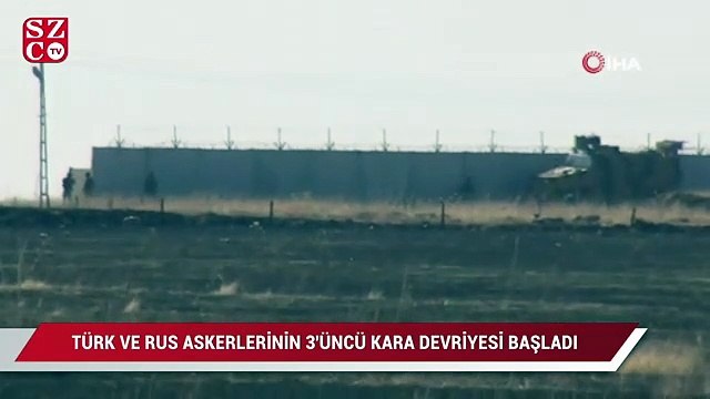 Türk ve Rus askerlerinin katılımı ile 3'üncü kara devriyesi başladı