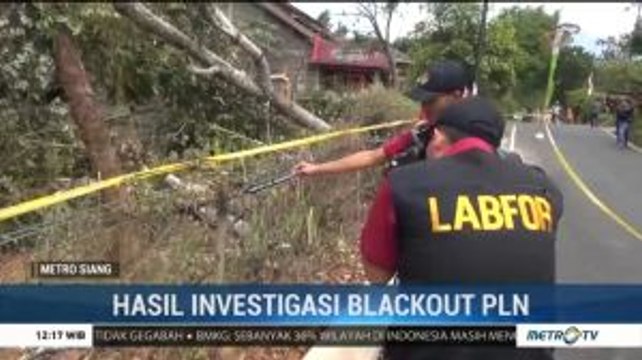 Ini Hasil Investigasi Pemadaman Listrik Total PLN