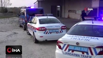 Tekirdağ'da 7 ton sahte içki ele geçirildi