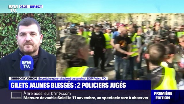 Gilets jaunes blessés: 2 policiers jugés - 08/11