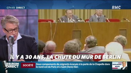 Nicolas Poincaré : Il y a 30 ans, la chute du mur de Berlin - 08/11
