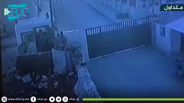 اللحظات الأولى لانفجار سيارة مفخخة في بلدة الراعي شمال حلب