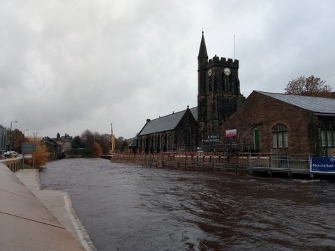 Calderdale on alert as floods hit the borough