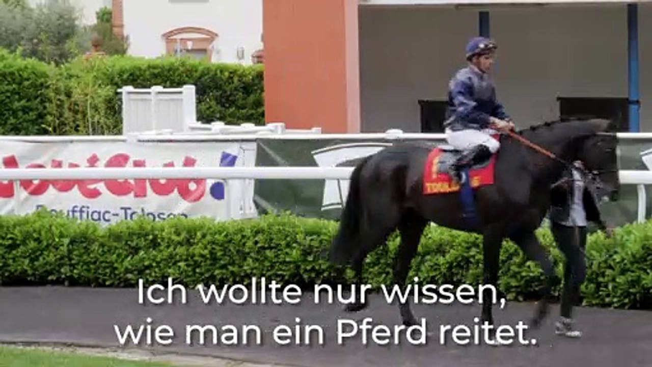 Porträt des Jockeys Hernan-Hildemaro Rodriguez-Nunez