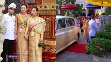 วินาทีสตอของสุทิดา ติดใจ "พระราชินี" หยุดประทับรอ เจ้าฟ้าพัชรกิติยาภา และ ทรงพระดำเนินไปพร้อมกัน