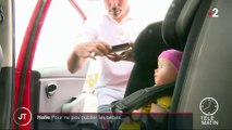 Italie : une alarme pour ne pas oublier les bébés dans la voiture