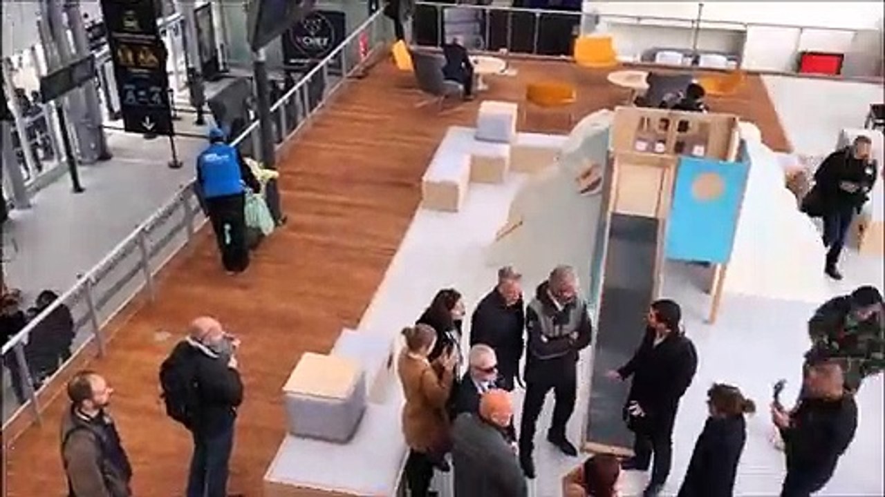 Découvrez le hall de la nouvelle gare de Chambéry