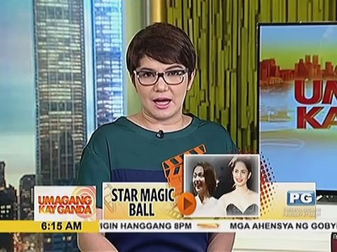 Jessy Mendiola, ka-date si Luis Manzano sa Star Magic Ball