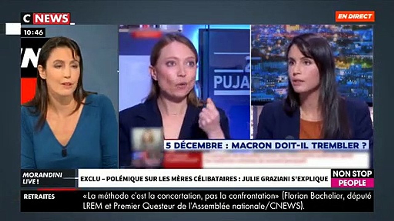EXCLU - Après ses propos sur le SMIC et les femmes célibataires, Julie Graziani s’explique: "Je m’excuse. Mes propos étaient excessifs, pas intelligents" - VIDEO