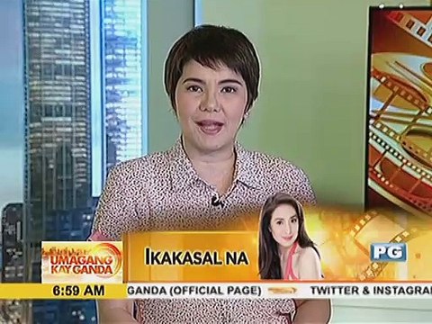 Cristine Reyes, inilahad na ikakasal na siya ngayong Enero