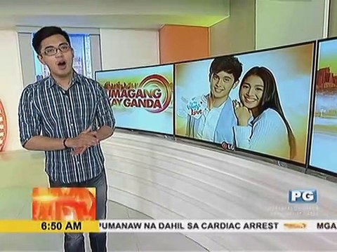 Leah at Simon, magkasamang nag-wall climbing