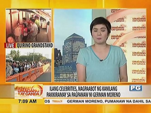 Ilang celebrities, nagpaabot ng kanilang pakikiramay sa pagpanaw ni German Moreno