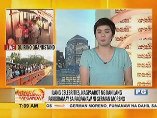 Ilang celebrities, nagpaabot ng kanilang pakikiramay sa pagpanaw ni German Moreno