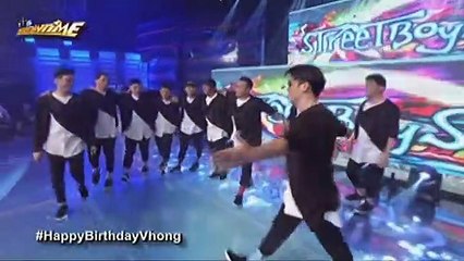 Vhong reunites with Streetboys for a birthday dance prod