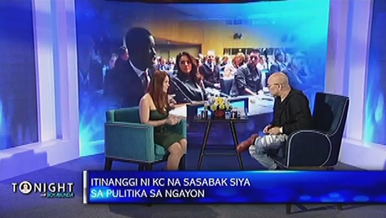 Will KC Concepcion enter politics in the future?
