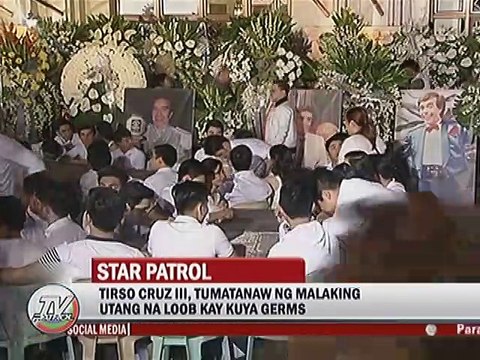 Tirso Cruz III, tumatanaw ng malaking utang na loob kay Kuya Germs