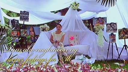 Cristine cries on her Bridal Shower VTR on ASAP