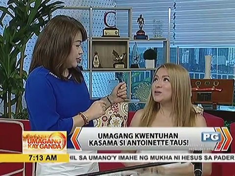 Umagang kantahan with Antoinette Taus