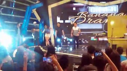 Jayson at John, nagdance showdown in between takes sa Banana Sundae!
