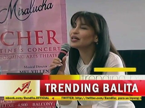 Lani Misalucha, excited na sa kakantahing love songs sa kanyang Valentine Concert