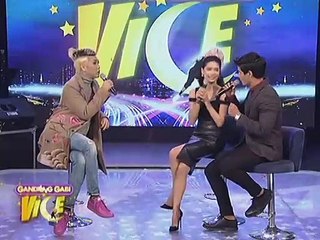 Daniel, ipinakita ang kanyang mga paa sa GGV