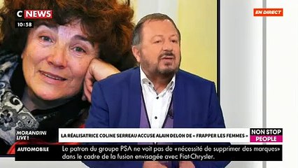 EXCLU - Henry-Jean Servat répond à la réalisatrice Coline Serreau: "Comment peut-elle dire que Delon frappait les femmes ? C'est n'importe quoi" - VIDEO